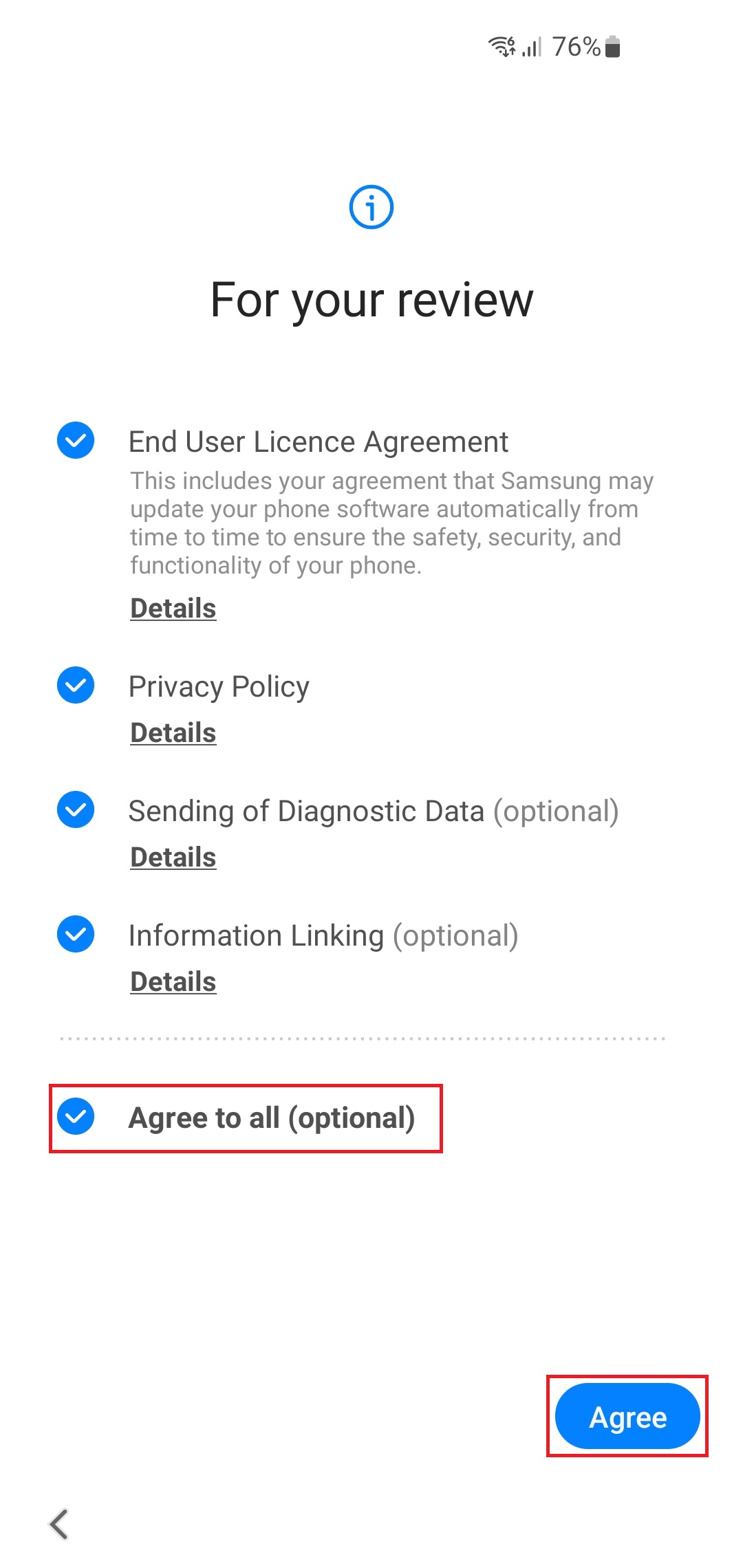 Android QR Code Setup
